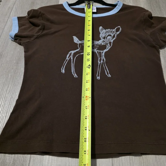 Vintage Disneyland Bambi Charming Brown Tee - Picture 6 of 6